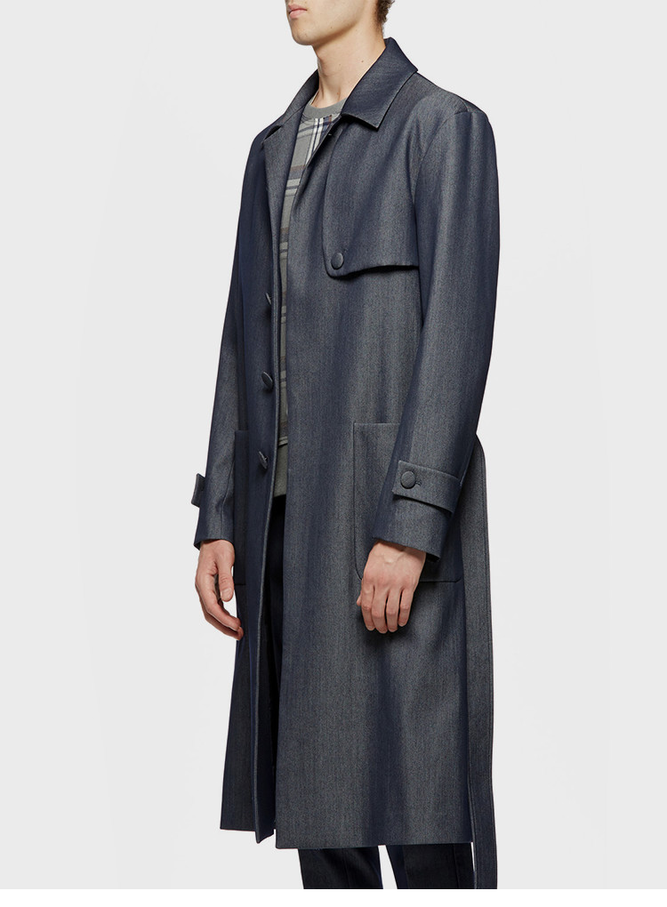 arcatelier/arcatelier 男士外套 日本进口梭织面料风衣