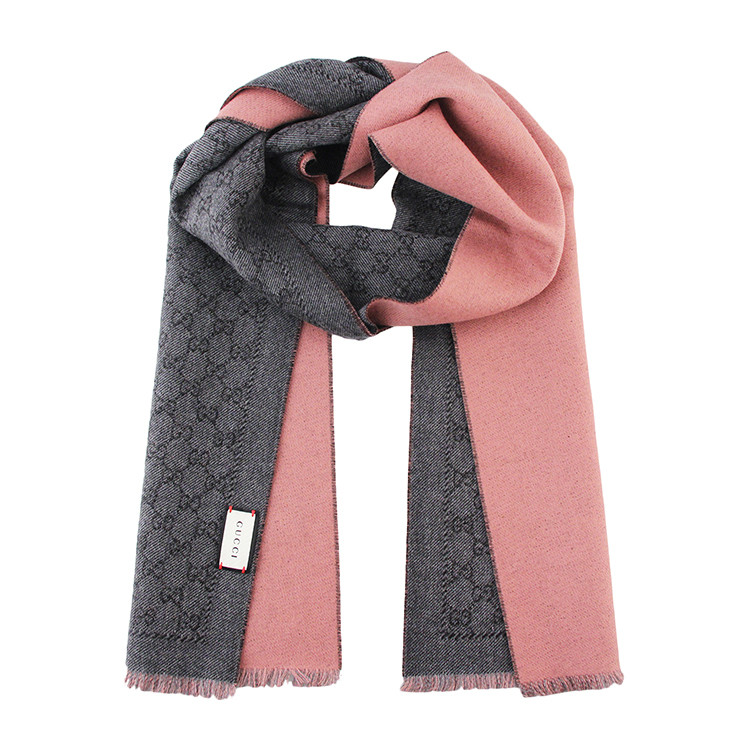 gucci/古驰 羊毛双g图案女士围巾411726 4g200 1172
