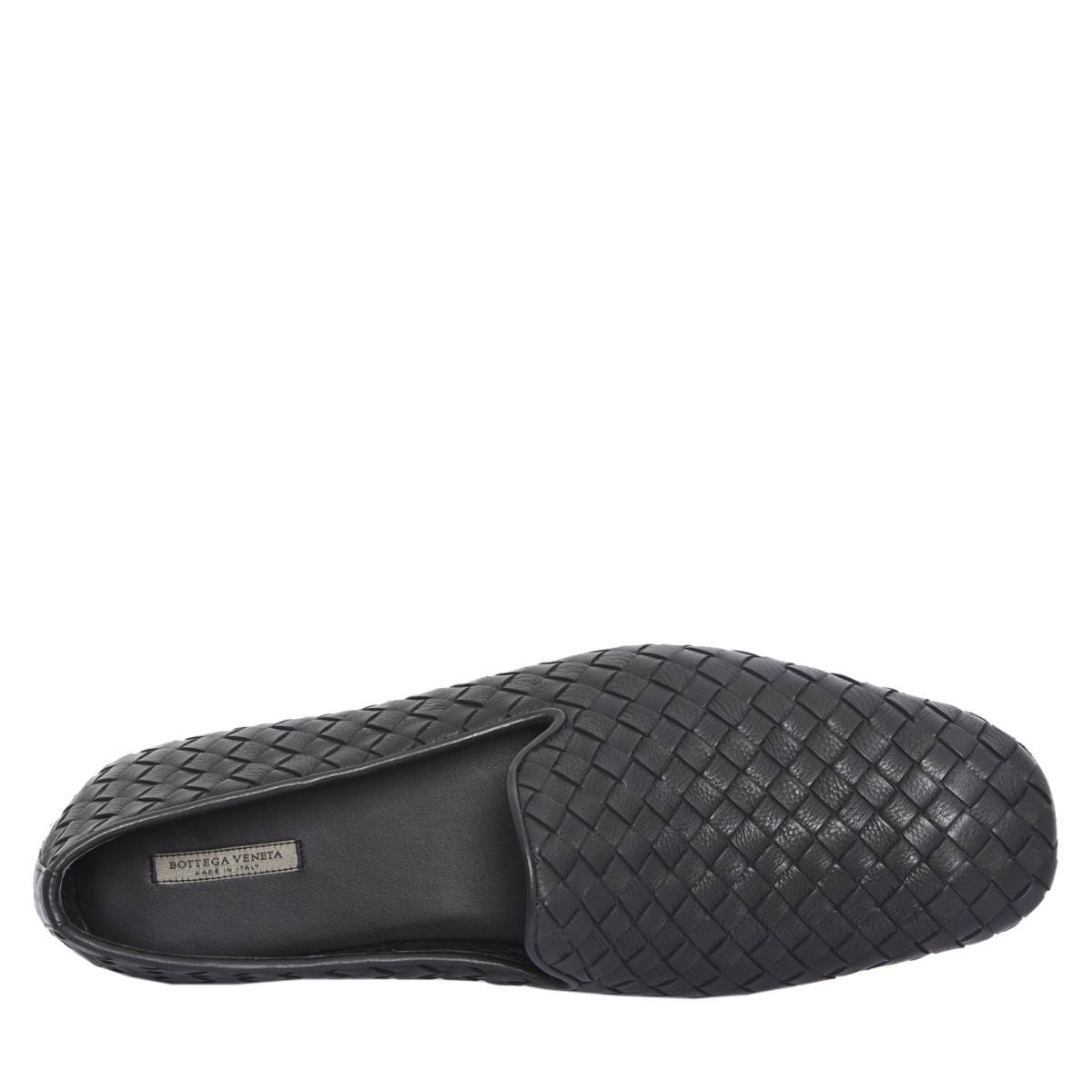 bottega veneta/葆蝶家 男士休闲鞋黑色牛皮男士低帮鞋 324658 v0ah0