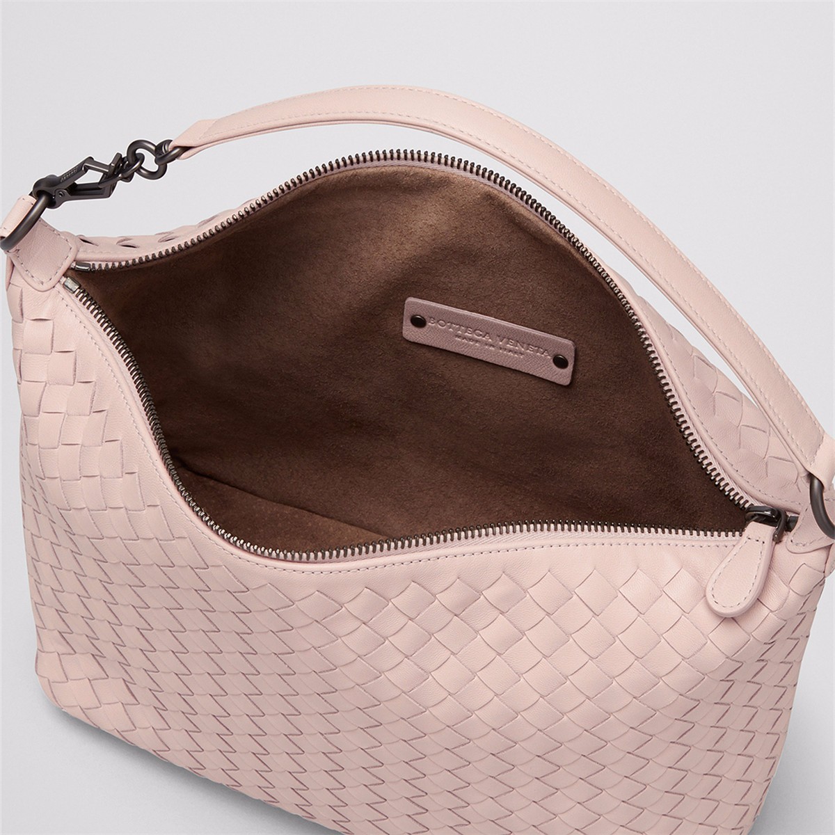 bottega veneta/葆蝶家托斯卡纳编织小羊皮手提包