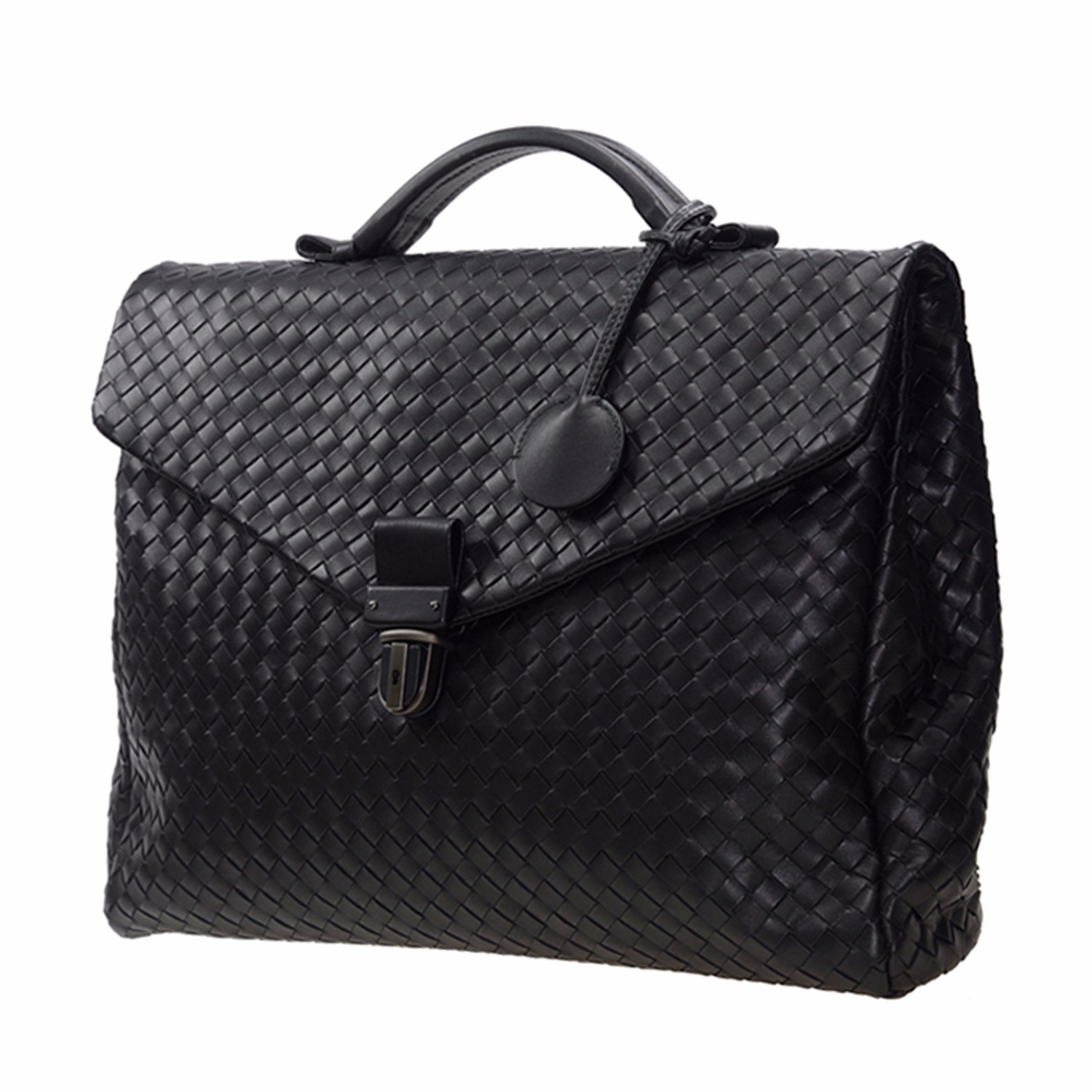 bottega veneta/葆蝶家 男士羊皮编织公文包 113095 v4651 1000