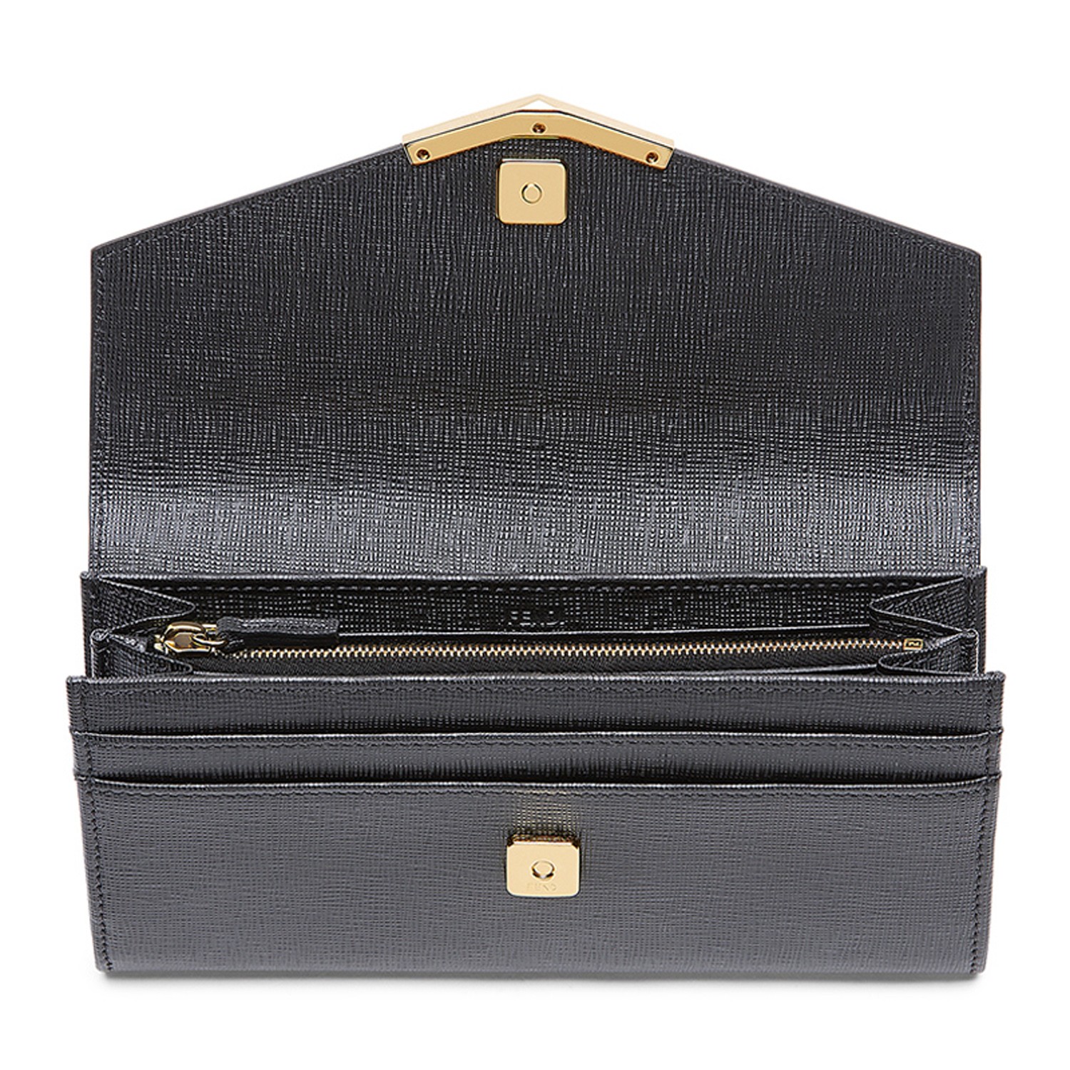 fendi/芬迪 女士真皮时尚2jours长款钱包 8m0306 d7e f0qa1