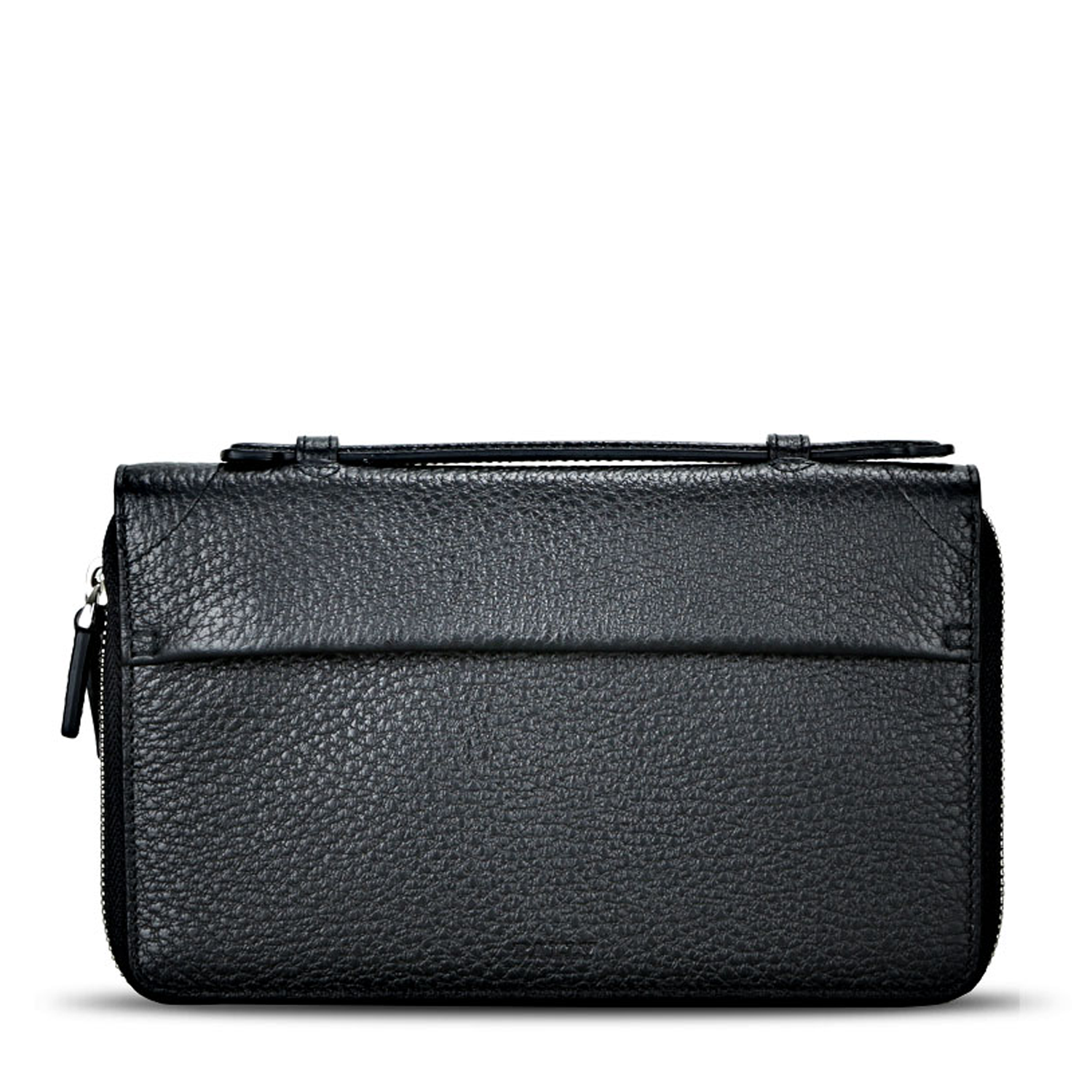 【包邮包税】bally/巴利 男士黑色小牛皮手拿包 6199925