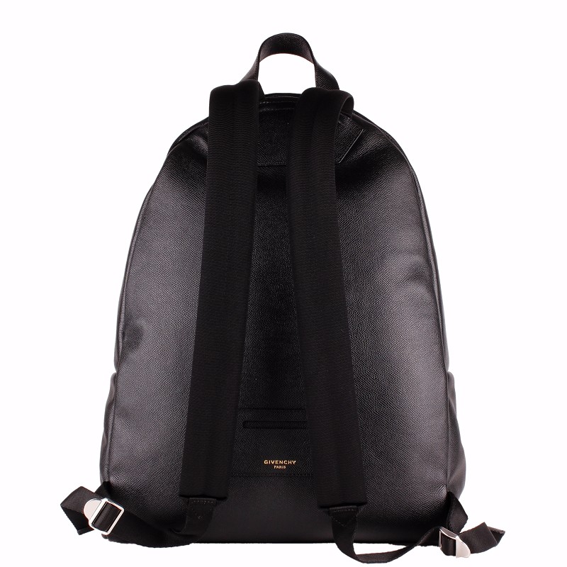 givenchy/纪梵希 白色logo 黑色 牛皮 背包 双肩包 backpacks bj