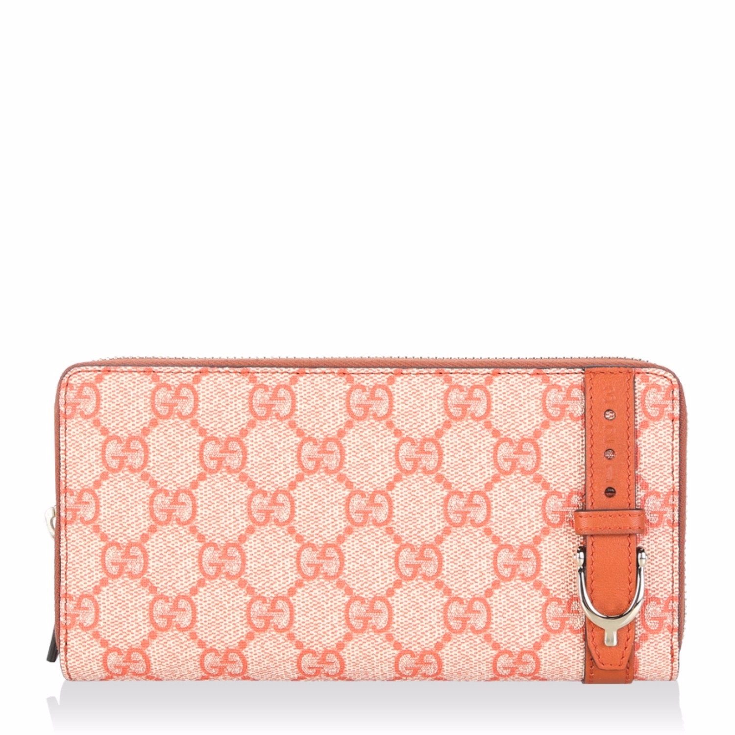 【包邮包税】gucci/古驰 女士金属装饰长款拉链钱夹钱包 309758 khn6w