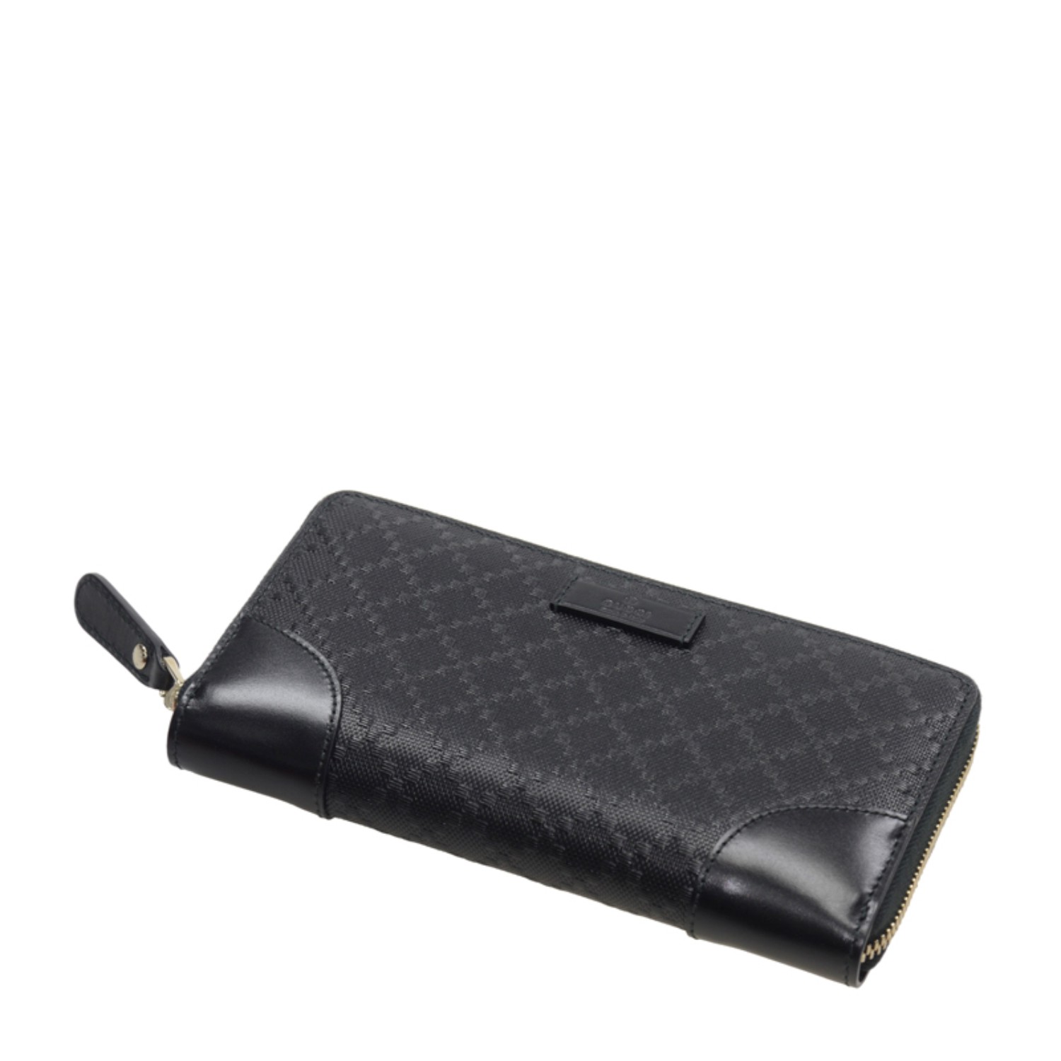 【包邮包税】gucci/古驰 黑色牛皮长款钱包 354487 aiz1g 1000