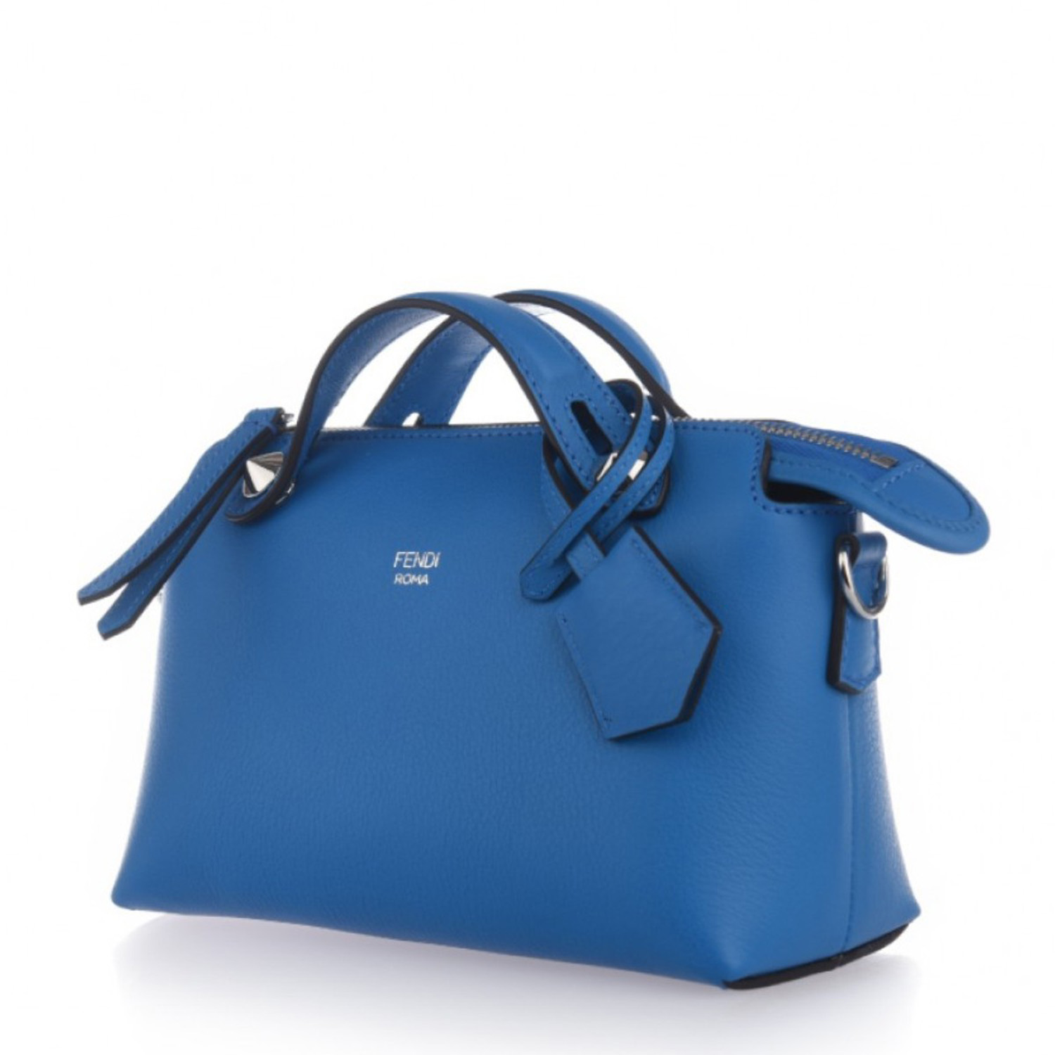 【包邮包税】fendi/芬迪 牛皮蓝色女士单肩包 8bl135 1d5 f0g18