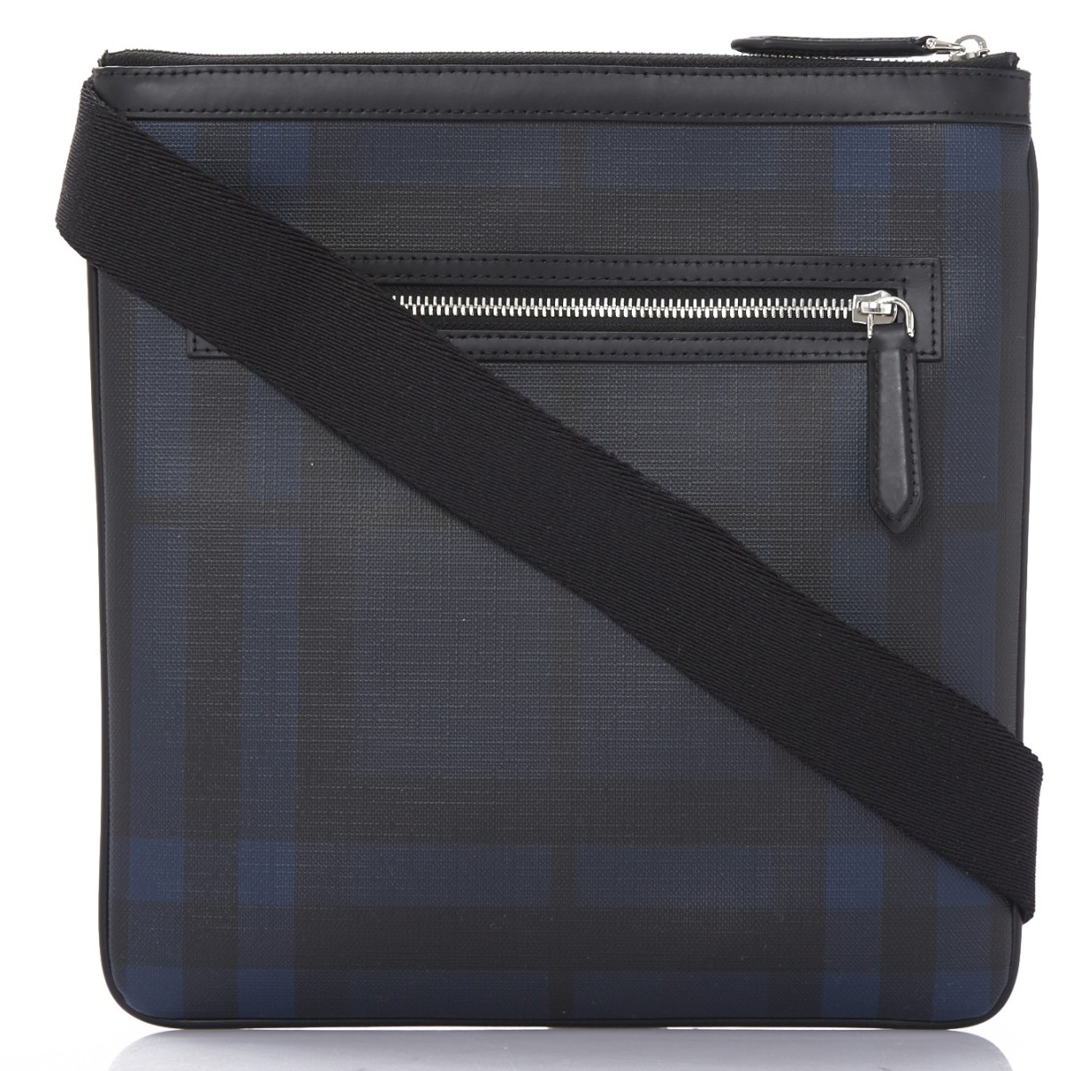 burberry/博柏利 压纹pvc男士单肩包 3996224 navy/black