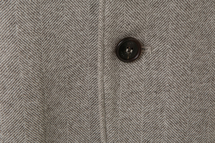 modesto bertotto/博图 意大利原产 时尚卡其色 优质纯羊毛面料 休闲