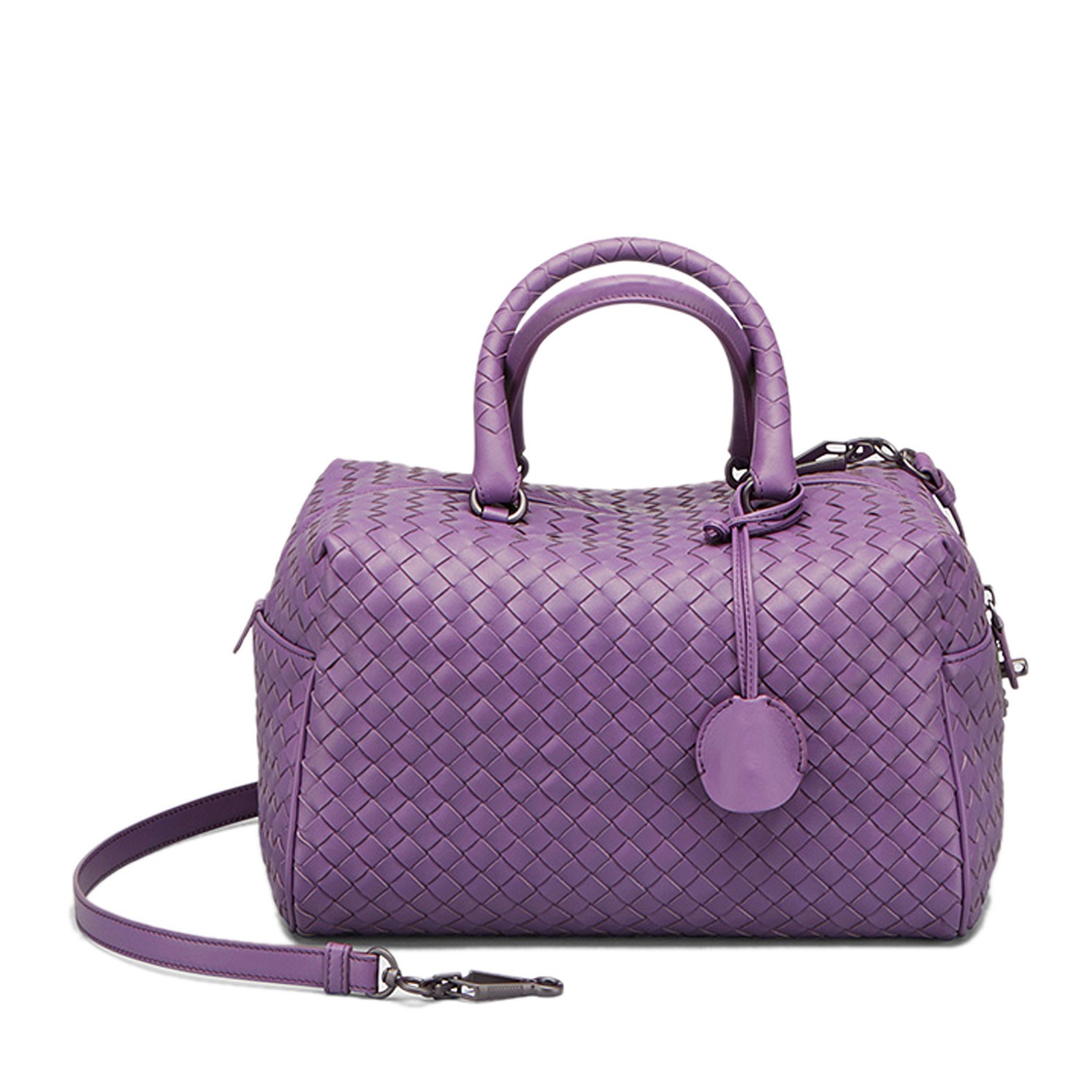 【包邮包税】bottega veneta/葆蝶家 女士牛皮编织手提单肩包 386496