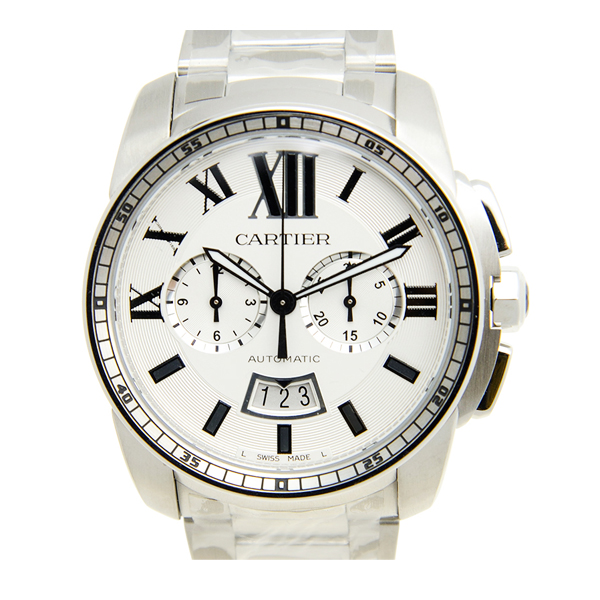 cartier/卡地亚 卡利博系列机械码表男表w7100045