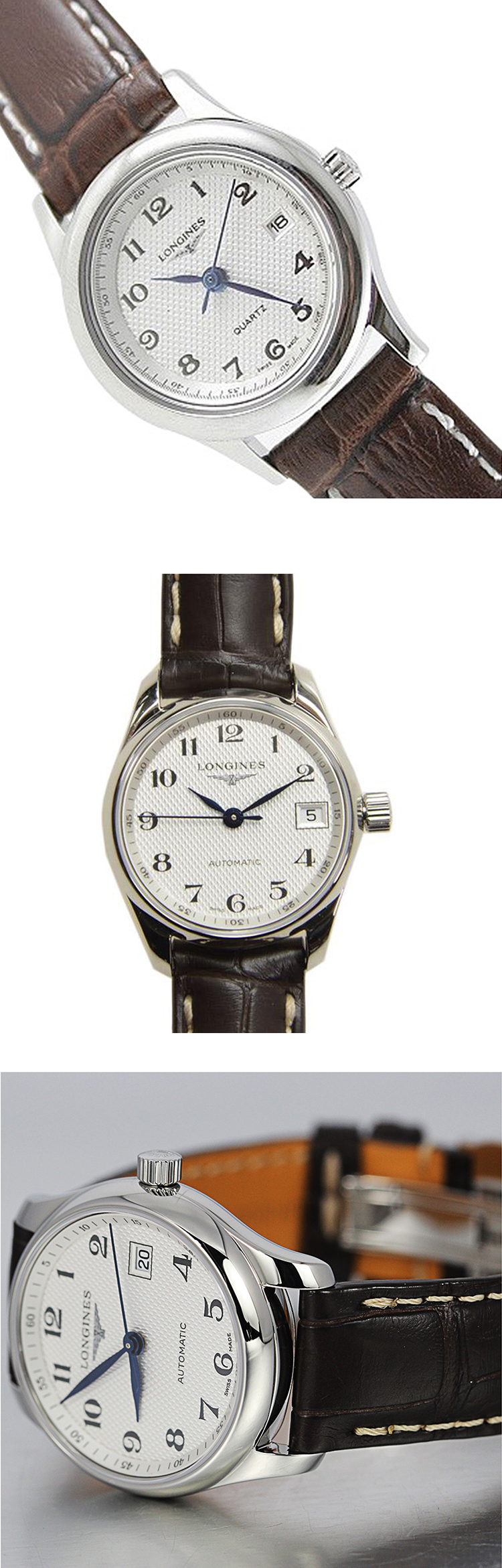 longines/浪琴自动机械皮带女表【l2.128.4.78.3全球联保】