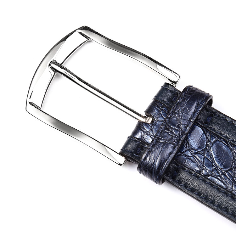 brioni/布里奥尼 男士腰带 * 材质:80%凯门鳄鱼皮20%牛皮