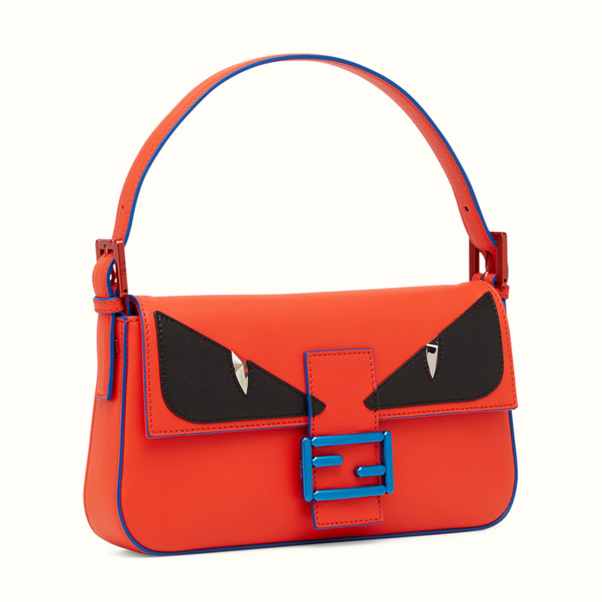 fendi/芬迪 经典小恶魔牛皮单肩包 8br600-41k[h36]