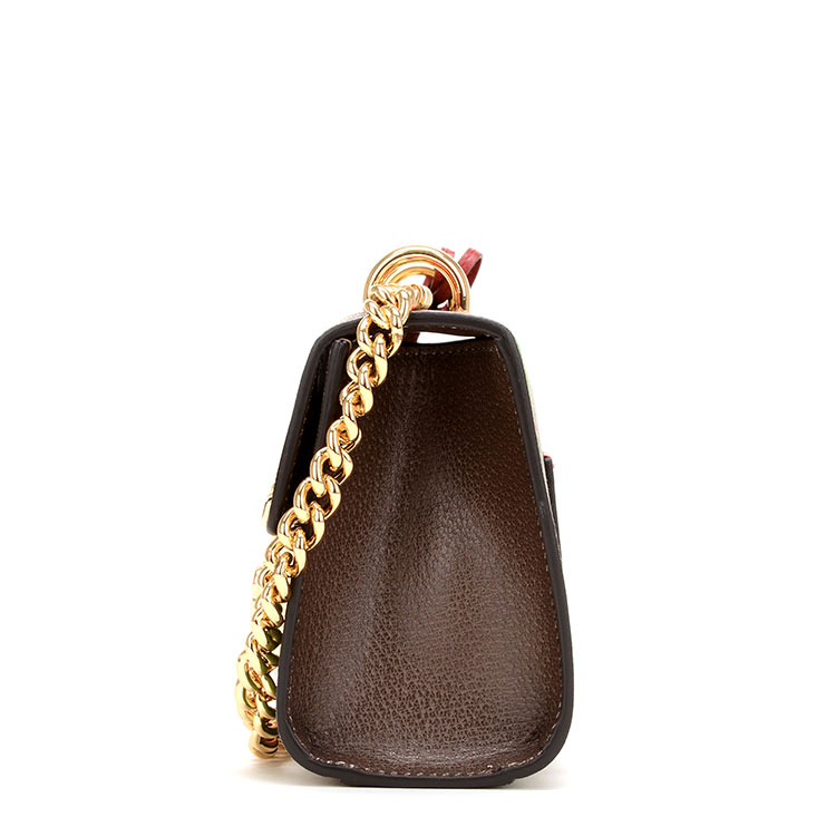 gucci/古驰 padlock 锁头gg真皮印花女士单肩包