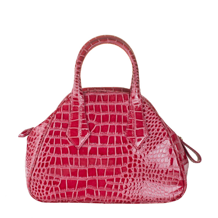 vivienne westwood/维维安韦斯特伍德 西太后 女士人造革红色大提包vb