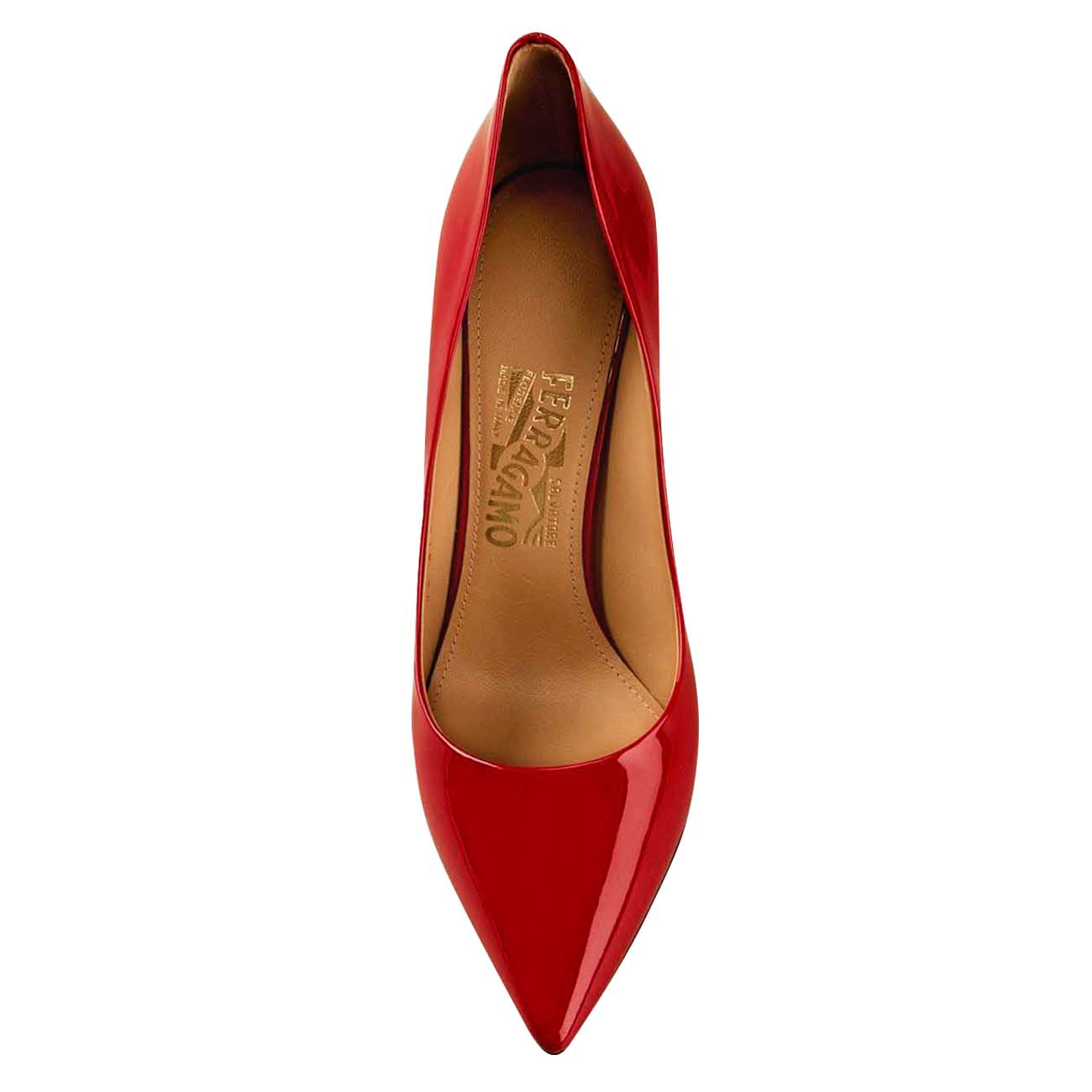 salvatore ferragamo/菲拉格慕 高跟鞋 susi系列女士漆皮70毫米高跟鞋