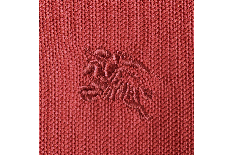 burberry/博柏利 brit系列刺绣骑士标纯棉男士短polo 3981520