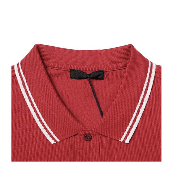 【夏末清仓】prada/普拉达 男士t恤 棉质犀牛刺绣翻领男士短袖polo衫