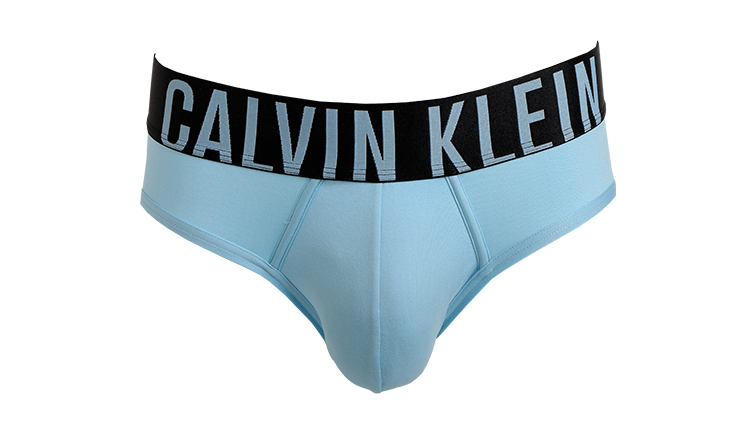 ck/卡尔文·克莱因 男士内衣裤蓝色黑边蓝logo弹力三角内裤 nb1044