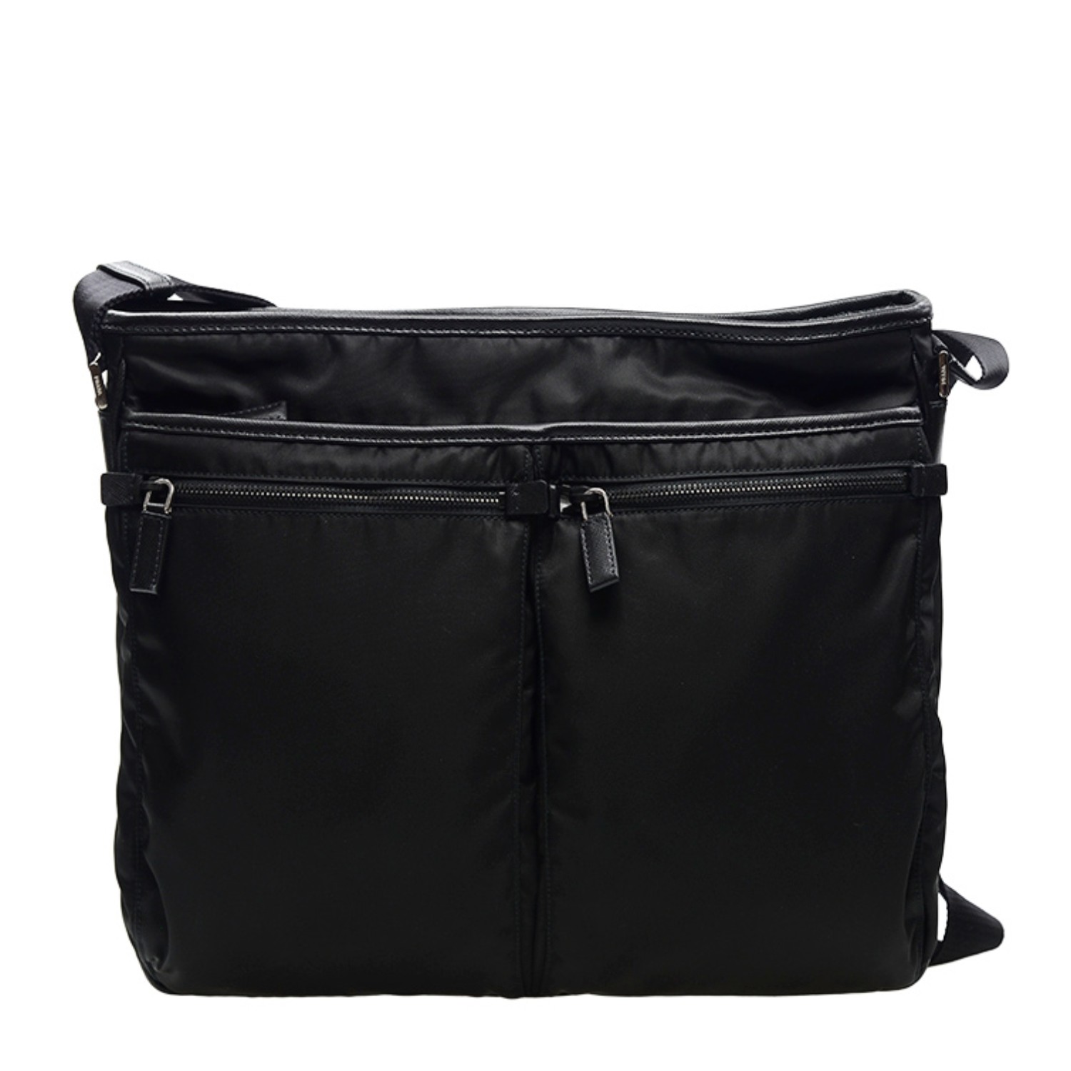 【包邮包税】prada/普拉达 男士帆布单肩斜挎包斜挎包 2vh220 064 f