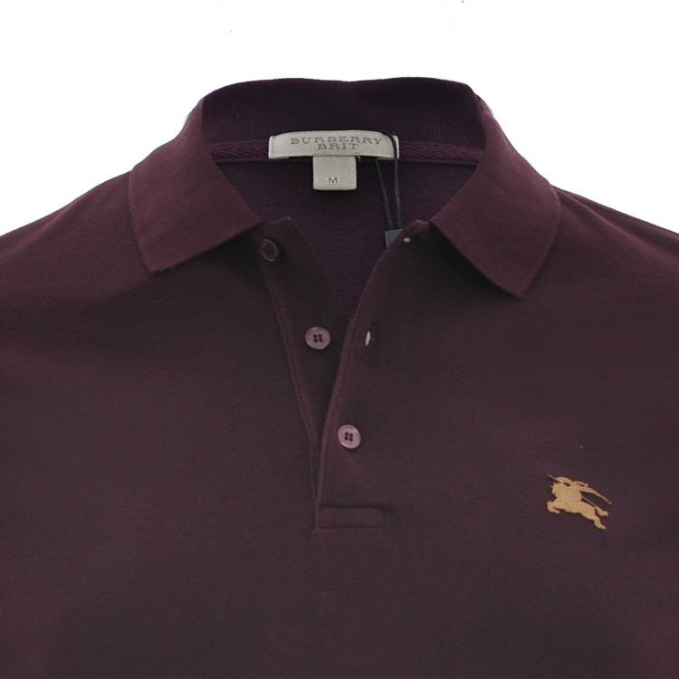 burberry/博柏利brit系列时尚简约修身版经典剪裁铁标棉质翻领长袖