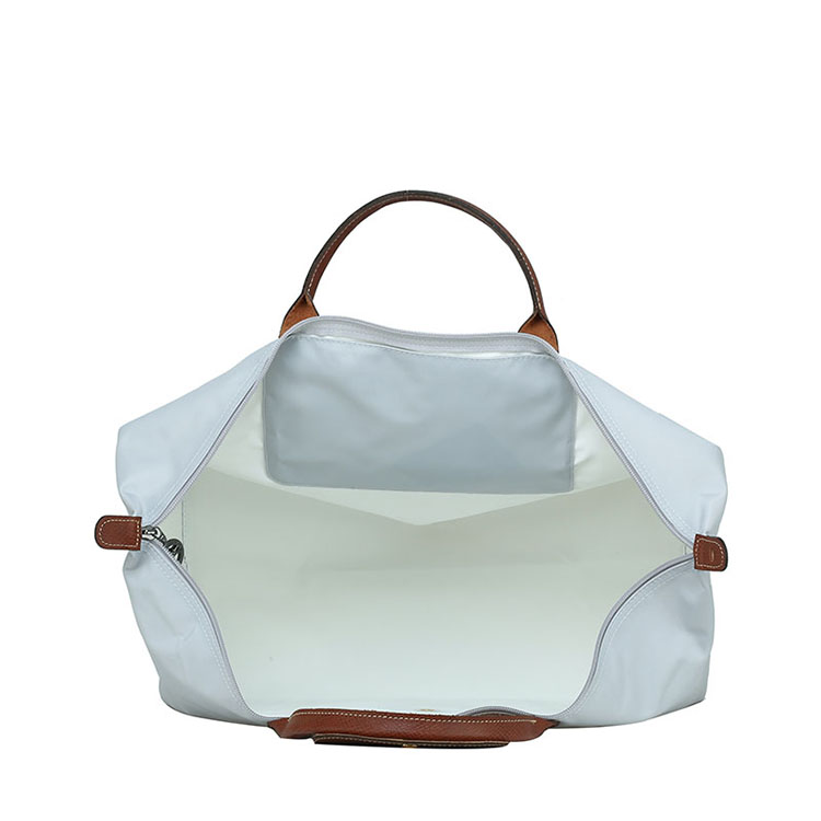 longchamp/珑骧 女士尼龙折叠旅行包 1624 珍珠色