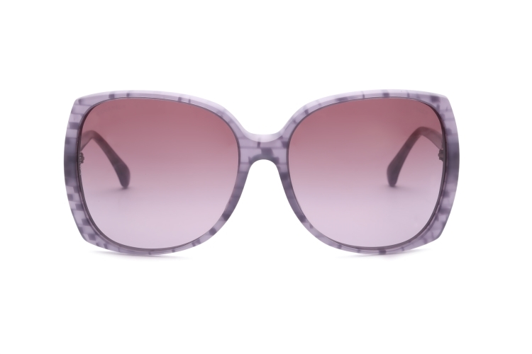 chanel/香奈儿太阳镜 5216女士圆框墨镜 双c标志大框精致太阳眼镜