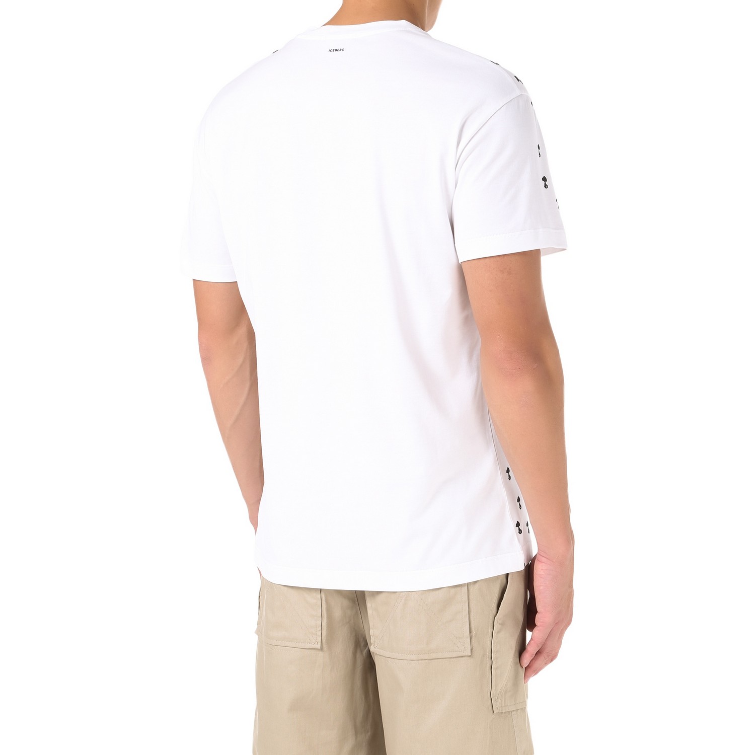 【iceberg冰山 男士短袖t恤】ice berg/冰山 男士t恤 ib16e0i3mf