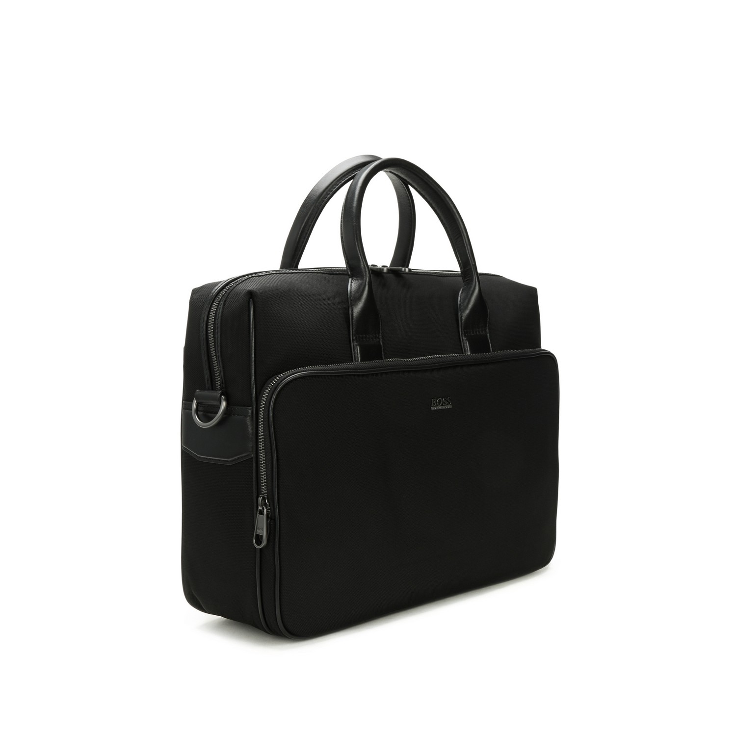 hugo boss/雨果波士 男士黑色公文包 hbb50297798