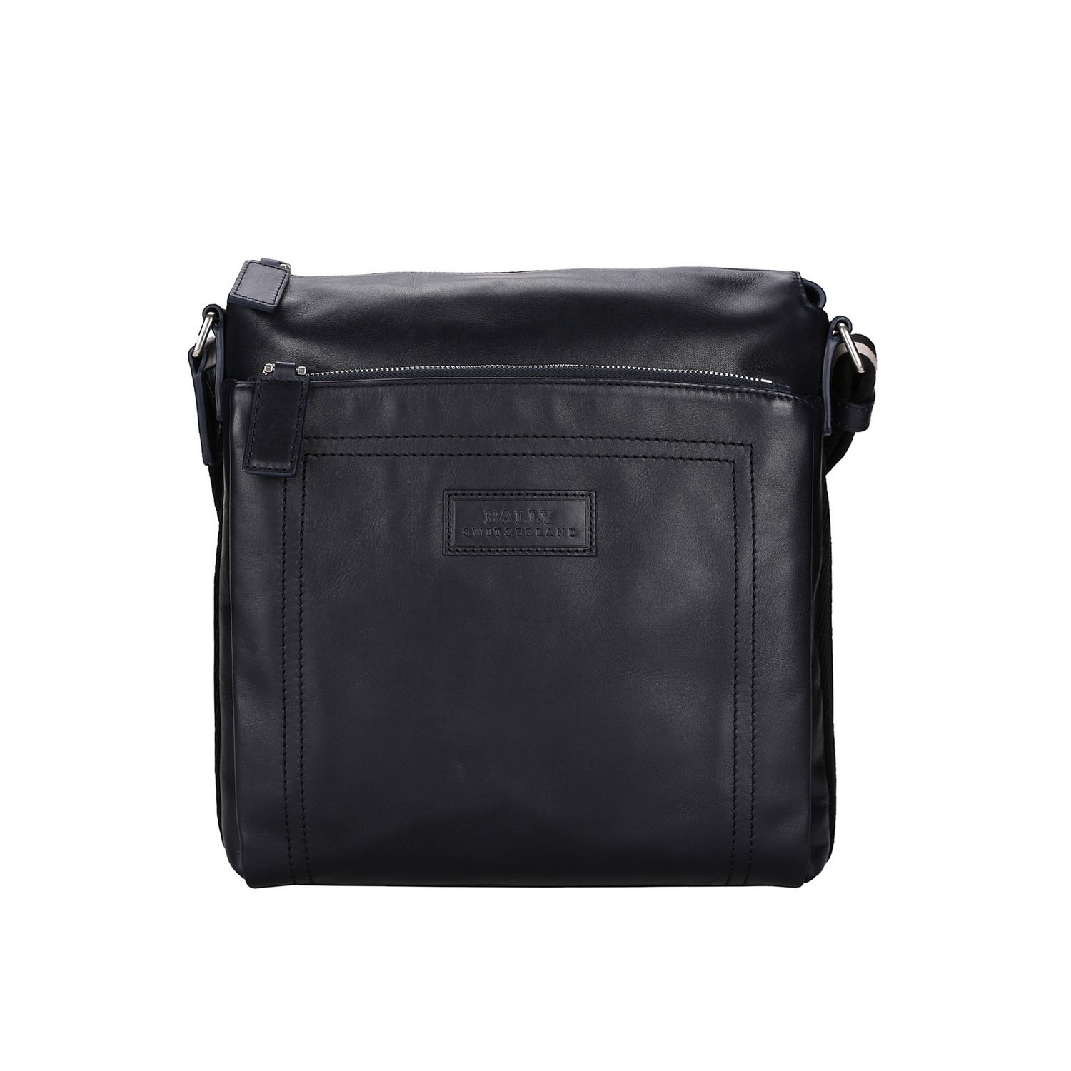 bally/巴利 蓝色牛皮单肩包 ba6187201