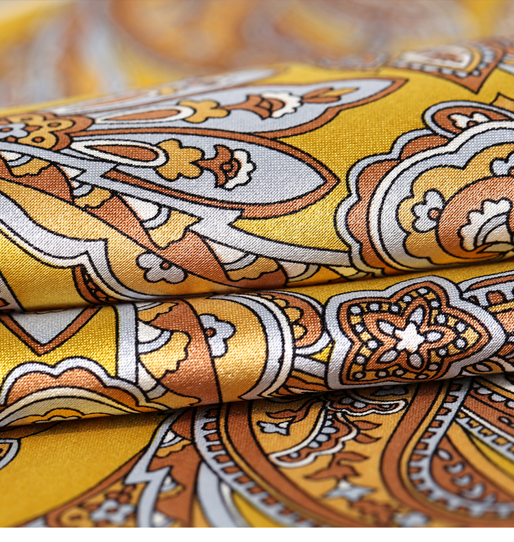 by creations lite/柏品 真丝佩斯利花纹 桑蚕丝方巾 西装口袋巾 丝巾