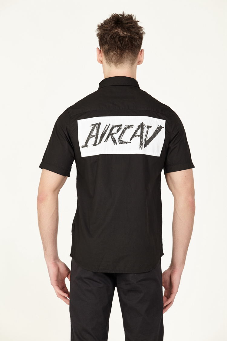 blues heroes/blues heroesonline春夏新款 短袖 翻领 修身 时尚 印花