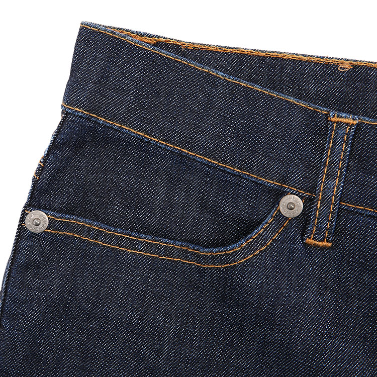 escada sport/爱思卡达女士裤子-女士深兰牛仔裤(后裤兜土黄绣花)