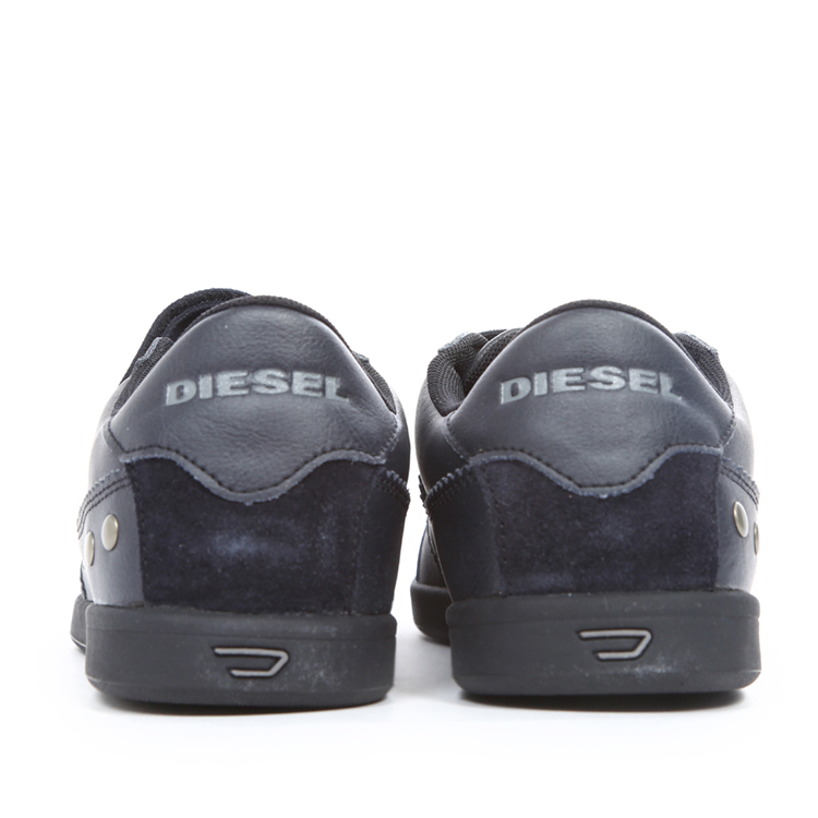 diesel/迪赛 男士休闲鞋* 全牛皮 黑色