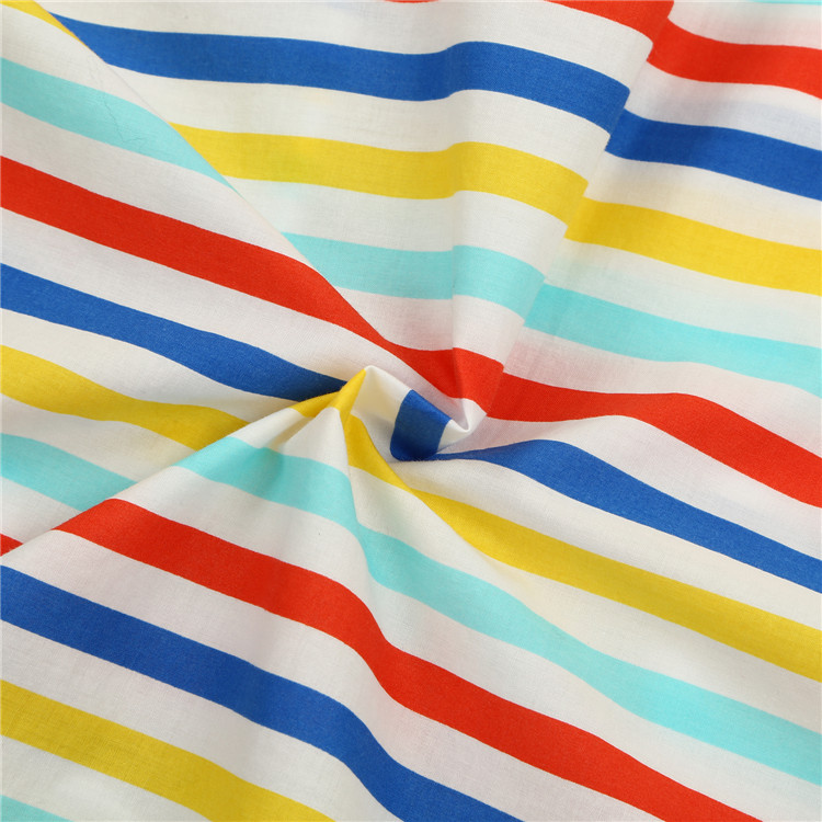 阿格尼斯 b. 男士衬衫(短袖) 男士 100%棉 白底彩色横条