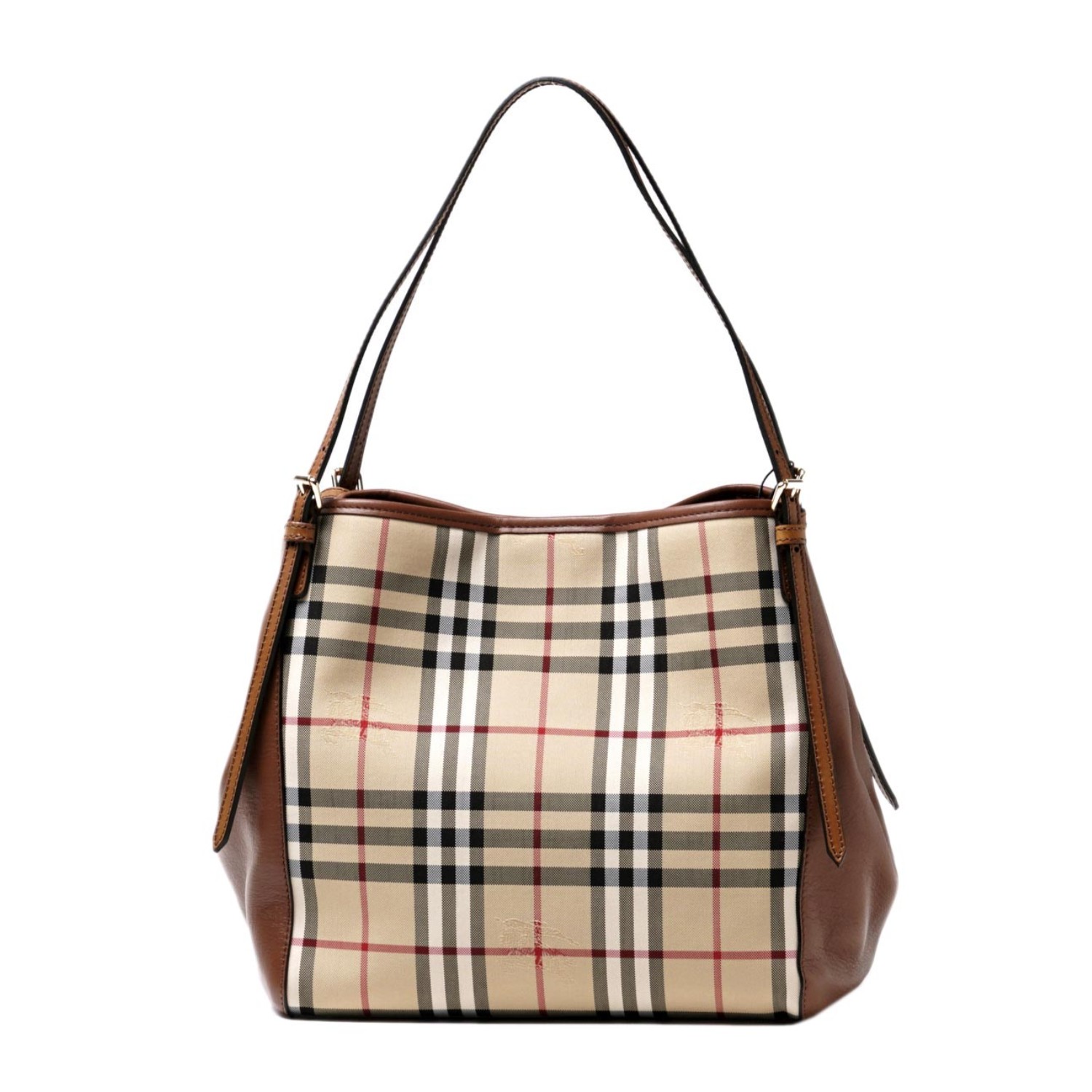 【burberry博柏利 手提包】【包邮包税】burberry/博柏利 女士棕褐色