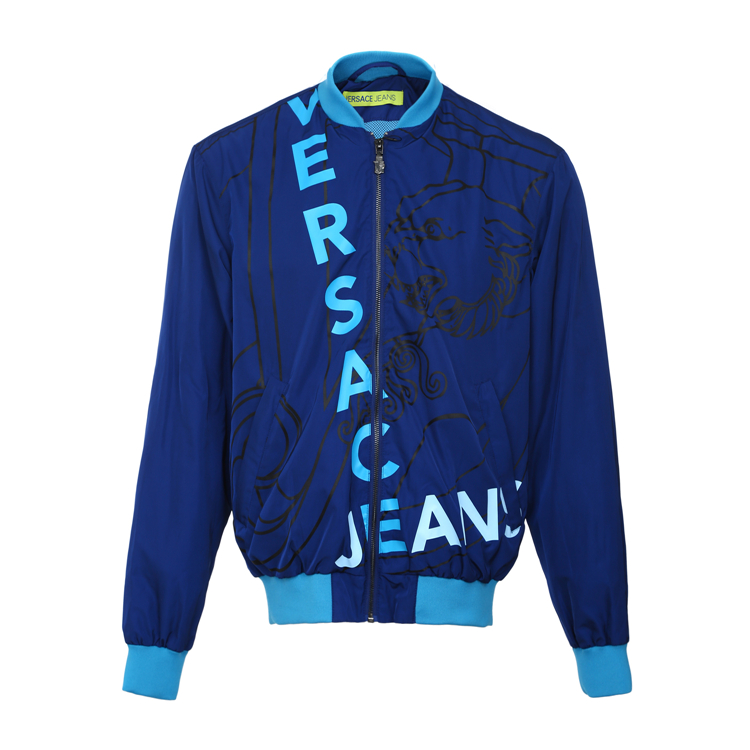 versace jeans/范思哲牛仔 男士外套*材质:聚酯纤维 氨纶