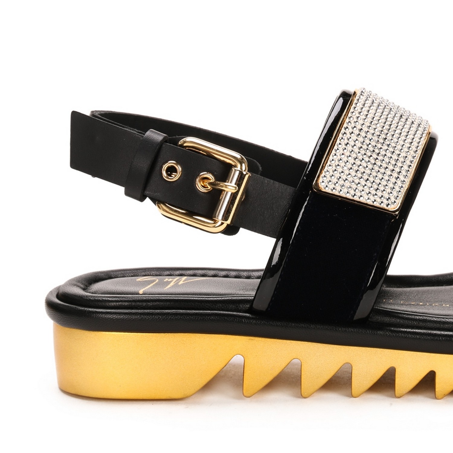 giuseppe zanotti/朱塞佩·萨诺第 女士皮革凉/拖鞋 gizrs6087