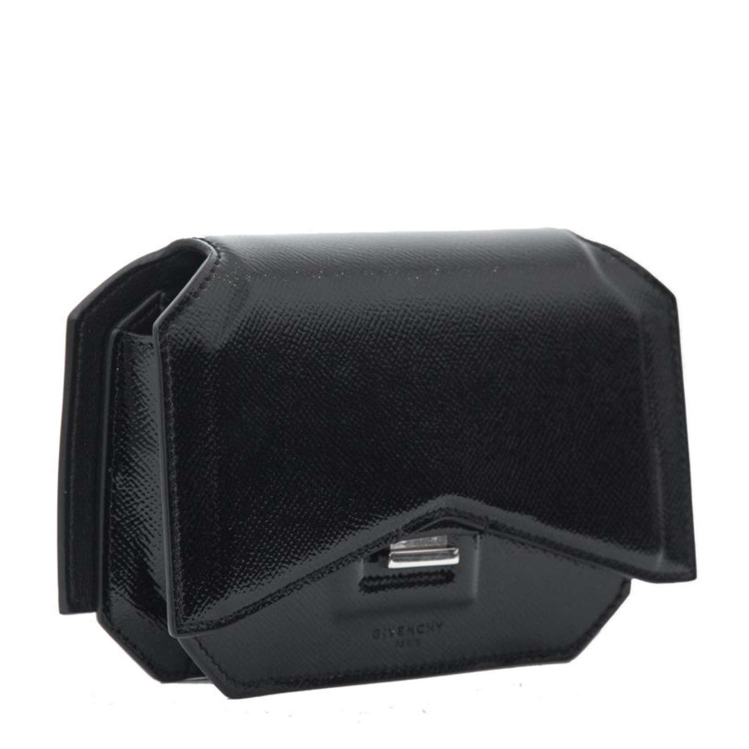 【包邮包税】givenchy/纪梵希 女式黑色漆皮迷你斜挎包斜挎包 bc0