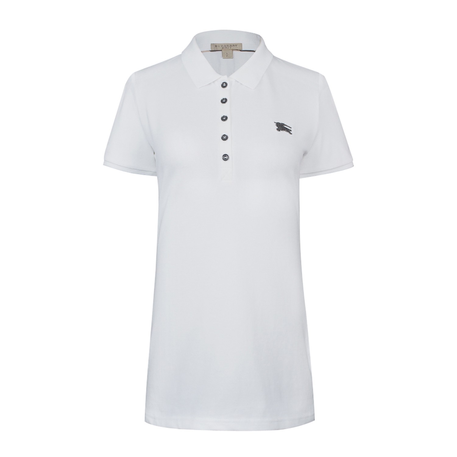 burberry/博柏利 女士白色刺绣棉质短袖polot恤 3955963 white