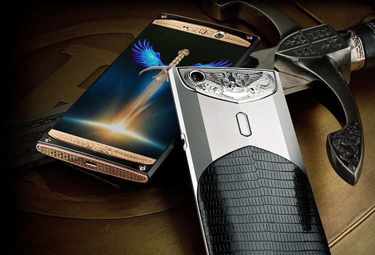 hanmac 海恩迈 骑士手机鳄鱼皮 移动4g 联通4g 双卡双待 鳄鱼皮