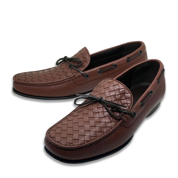 bottega veneta/葆蝶家 牛皮 乐福款 男士休闲鞋
