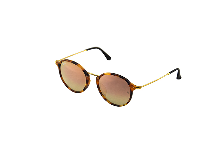 ray-ban/雷朋 女款太阳镜 rb2447f 1160/7o 52mm 文艺复古圆框玳瑁色