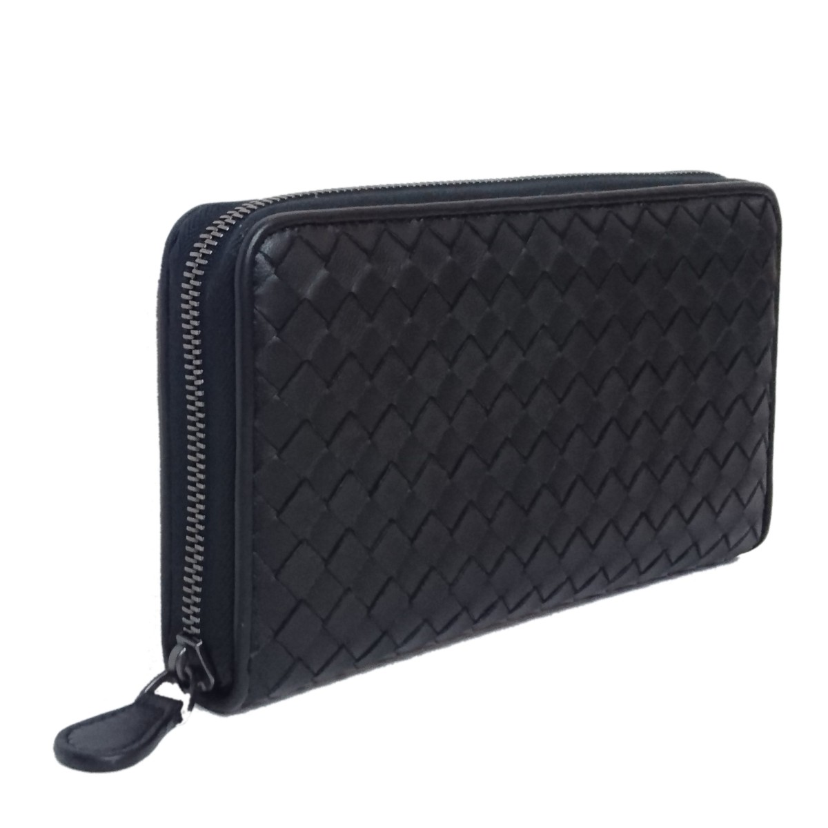 【包邮包税】bottega veneta/葆蝶家 男士蓝色长款钱包 275064 v001n