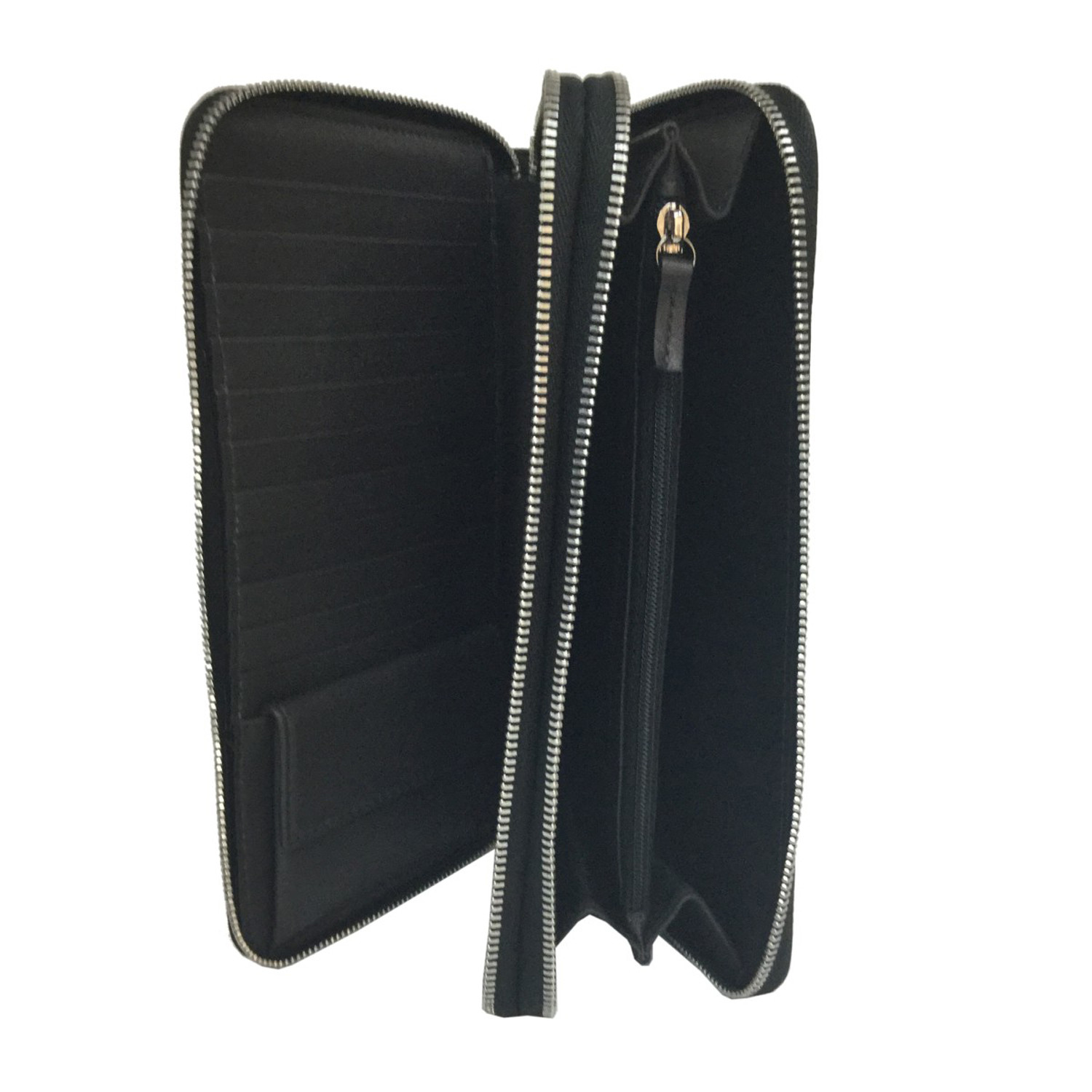 【包邮包税】salvatore ferragamo/菲拉格慕 男士双层拉链长款钱包