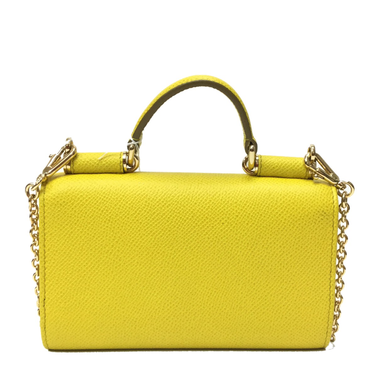 【包邮包税】dolce&gabbana/杜嘉班纳 女士牛皮黄色