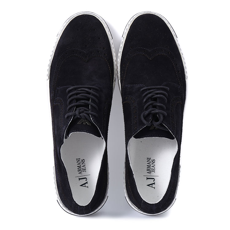 armani jeans/阿玛尼牛仔 男士简约时尚休闲鞋