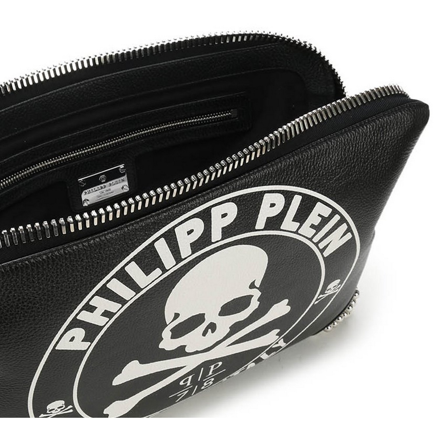 philipp plein/philipp plein 男士皮革手拿包 p13am993596
