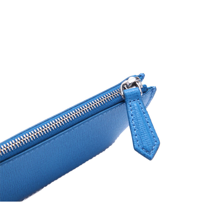 fendi/芬迪湖蓝色拼色小怪兽镶钻眼睛装饰女士零钱包,8ap1515pr f078r